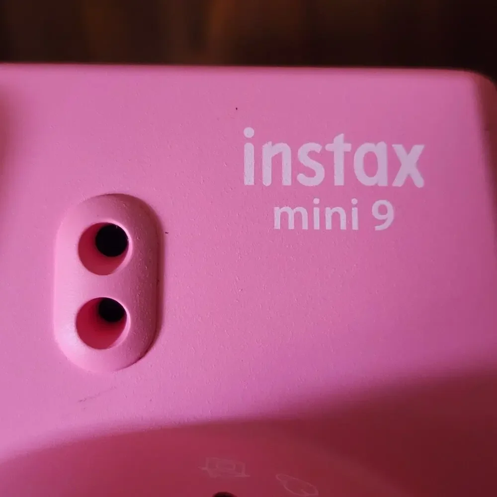 Fujifilm Instax Mini 9 Instant Film Camera Pink - Instant Print, Selfie Mirror